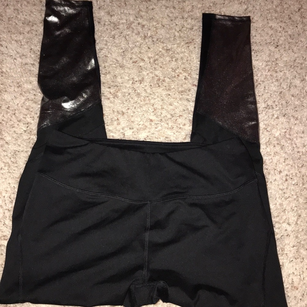 Black long work out pants